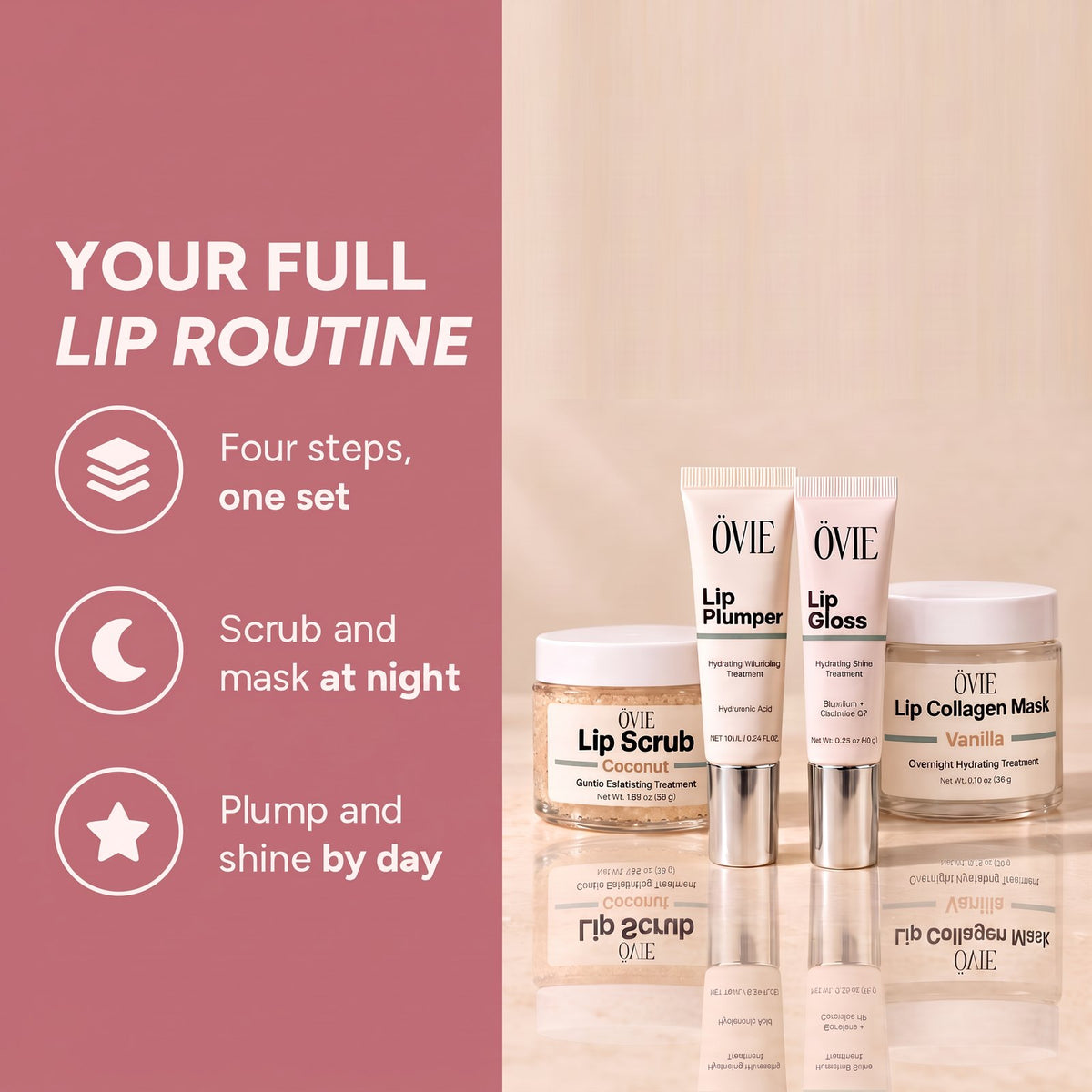 ÖVIE Complete Lip Routine Set 2