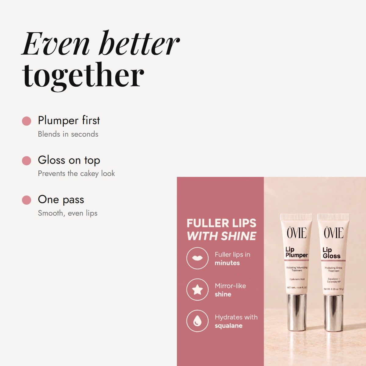ÖVIE Plump & Shine Duo 11