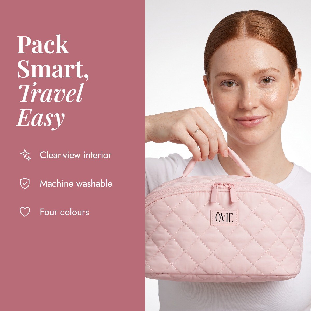 ÖVIE Quilted Vanity Set 4