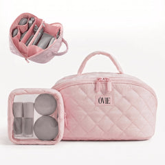 ÖVIE Quilted Vanity Set Blush