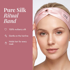 ÖVIE 100% Silk Hair Band 4